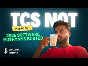 TCS INTERVIEW 2025 !! SOFTWARE LEKKALU IN TELUGU