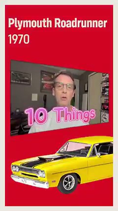 5.7K views · 68 reactions | The 1970 Road Runner was part of...