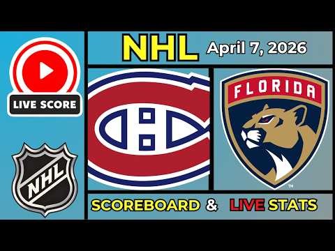 🔴 Florida Panthers vs Montreal Canadiens LIVE | NHL Hockey | April 7, 2026 | Live SB