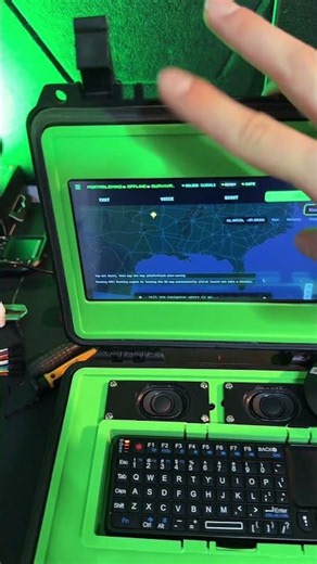 Survival cyberdeck using local AI