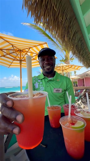 It’s 10/10 views everywhere you look. 🌴 📍Royal Beach Club Paradise Island in Nassau, Bahamas | Royal Caribbean