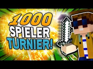 1000 SPIELER TURNIER?! TIMOLIA TURNIER! - 1vs1 | CraftingPat