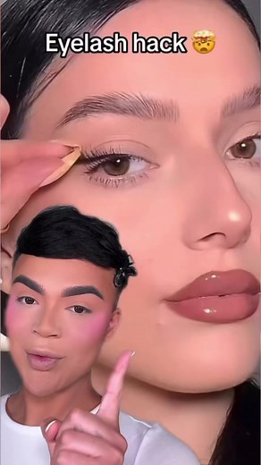 Pulled out eye effect using half lashes 👌🏼😮‍💨 -#hacks #maquillaje #tipsdebelleza #urbandecay #morphe #colourpop #anastasiabeverlyhills #reelsviral#reelsvideo | LaviedunPrince