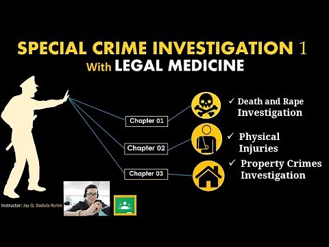 SPECIAL CRIME INVESTIGATION 01 with LEGAL MEDICINE
