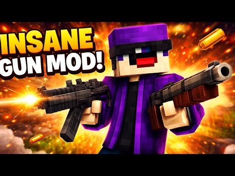 INSANE Gun Mod in Minecraft 🔥💣