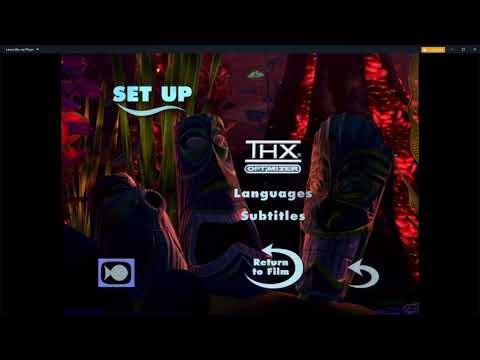 Finding Nemo 2003 DVD Disc 2 DVD Menu Walkthrough
