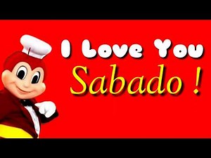Jollibee I Love You Sabado! Sing and Dance