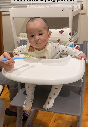 Milk No More? Baby Tries Real Food for the First Time!