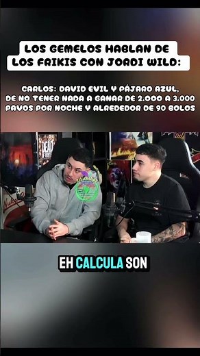 ZONA GEMELOS TELL JORDI EILD ABOUT THE DAVID EVIL BOOM