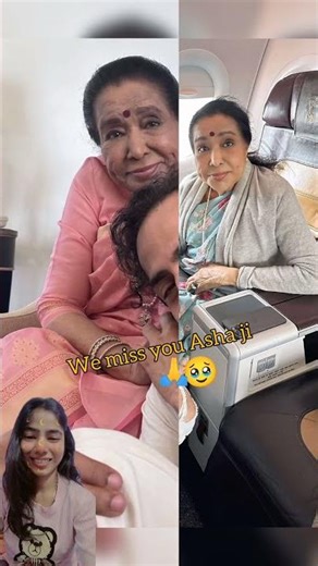 Bollywood Stars & Singers with Late Legendary Asha Bhosle🙏🥹 #rip #sad #ashabhosle #viralvideo