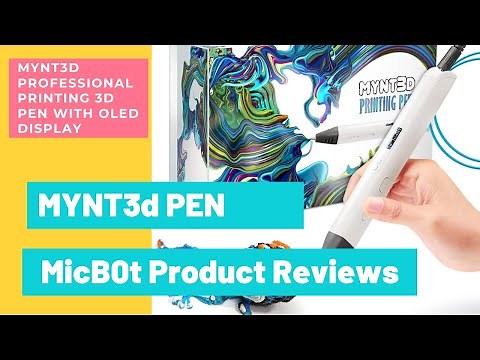 MYNT 3D PEN Review, Unboxing and Demo