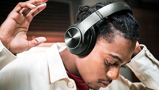 DOQAUS Care1 Bluetooth Headphones Over Ear 90H Playtime