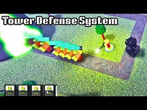 I made TOWER DEFENSE GAME in ROBLOX!