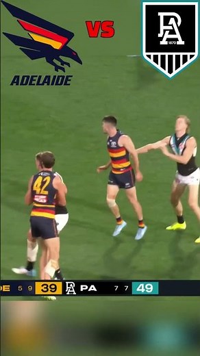 Crows VS Port Highlights #afl #sports #showdown