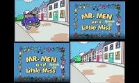 Mix of 4 videos from youtube : Mr Men Little Miss 1995 Episodes at the same time