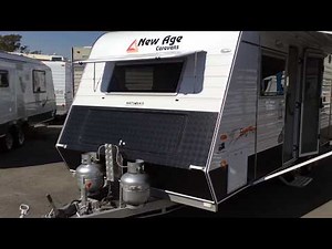 2013 NEW AGE BIG RED CARAVAN Watsons Caravans Port Macquarie (Stock #10225)