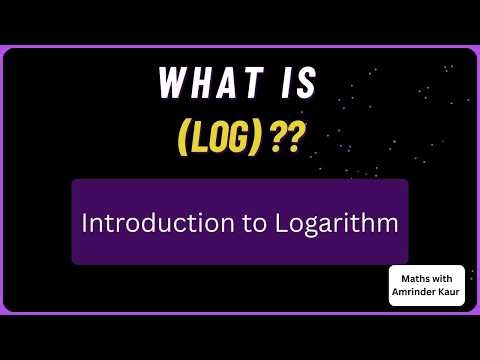 Introduction to Logarithm |लघुगणक | Log Function Explained Simply | ICSE & CBSE Maths | Class 9 ICSE