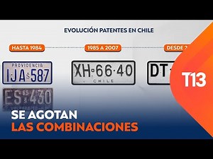 Lo que debes saber de las nuevas patentes para autos y motos en Chile