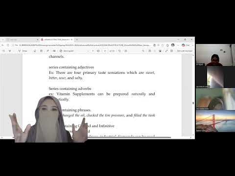 Advanced Structure Interactive Video: Understanding Parallel Structure