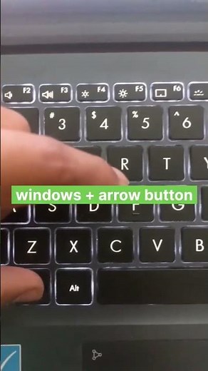 How to split laptop/pc screen #shorts #youtubeshorts