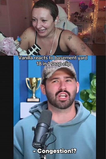 Vanilla reacts to Basement Yard — 18-in-1 Dr. Bronner's clip