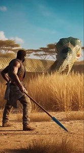 azac fight with giant python