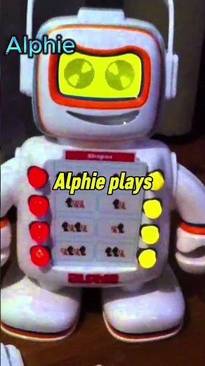 Alphie robot movie #alphie #alphierobot #playskool #ai #robot #shorts #trending #viral #usa #funny