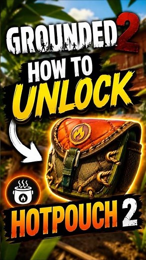 How to unlock Hotpouch 2/Second action bar! #grounded2 #grounded #gaming #guide #survivalgame
