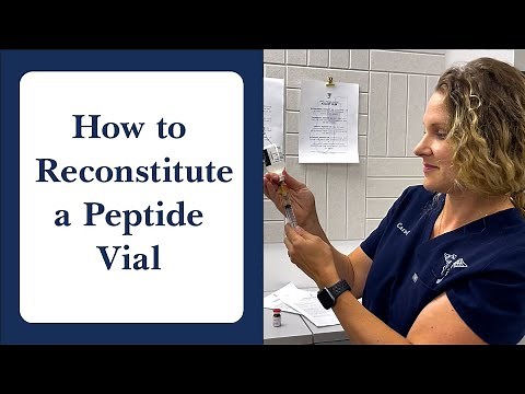 Walking a Newbie through reconstituting Tirzepatide and Semaglutide