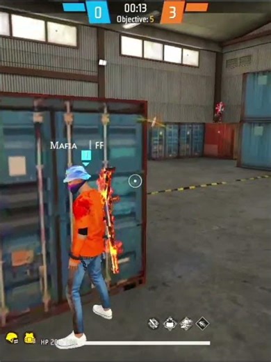 haa Bhai free fire video 1VS1 #shorts