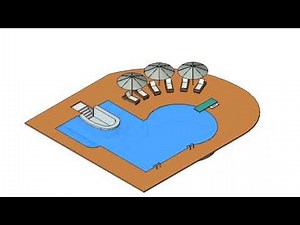 CREATIVE 3D SWIMMING POOL DESIGNS CADBULL FILES | Cadbull | Autocad | Architecture