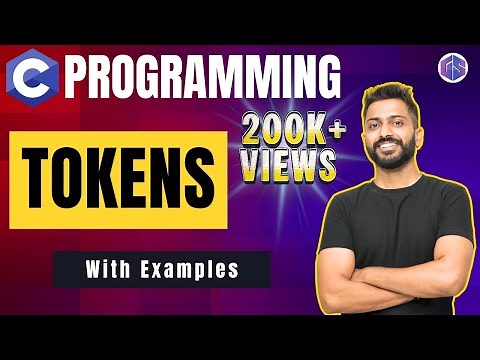 Tokens in C programming with Example | C Programming for Beginners🧑‍💻👩‍💻