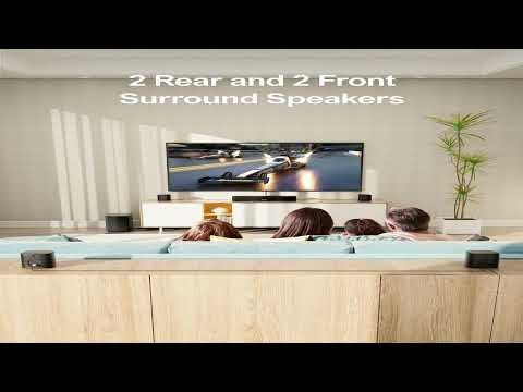 Review: ULTIMEA 7.1ch Sound Bar with Subwoofer | Aura A40 | Virtual Surround Sound System for TV
