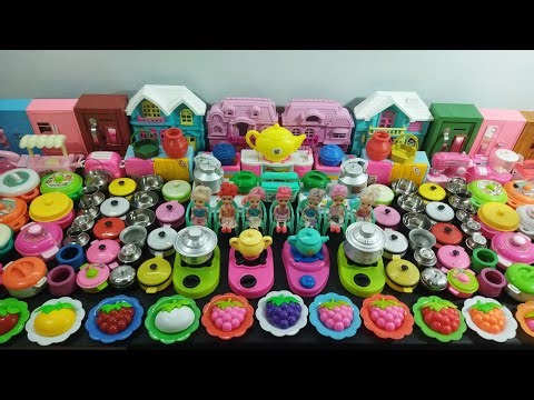 3:38 Minutes Satisfying with Unboxing Hello Kitty Mini Kitchen Set | Super Clay Mini Kitchen Sets