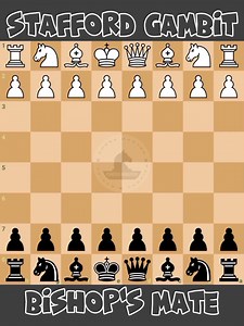 22K views · 239 reactions | Stafford Gambit: Bishop's Mate  #chessmaster | Chess Master | Facebook