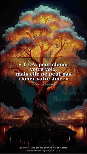 L'IA peut cloner votre voix. Pas votre âme.