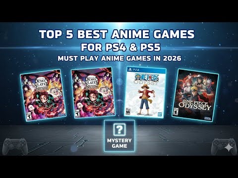 Top 5 Best Anime Games for PS4 & PS5 | Must Play Anime Games in 2026