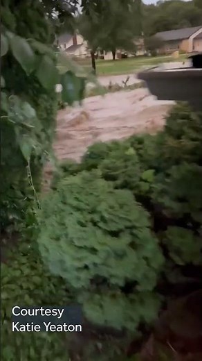 Flooding in Blair after storms