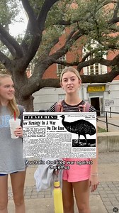 Baylor students 🤝 history (emus, hurricanes, shipwrecks & more) | Baylor University