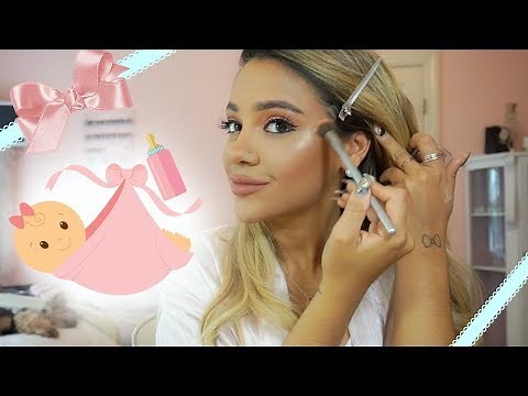 get ready with me for the baby shower