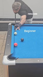 Beginner Vs Advanced Player In Pool #poolshots #8ballpool #9ballpool #billiards #trickshots | J.billiard