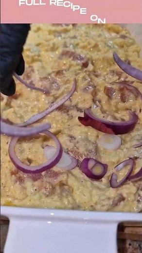 How to Make: Easy Chicken and Stuffing Casserole Recipe! 🍗🥘