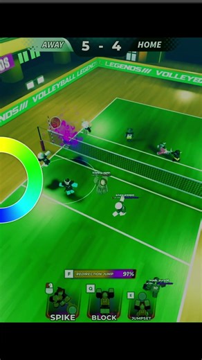 Color circle x Volleyball legends #haikyuu #gaming #volleyballlegends #roblox #colors