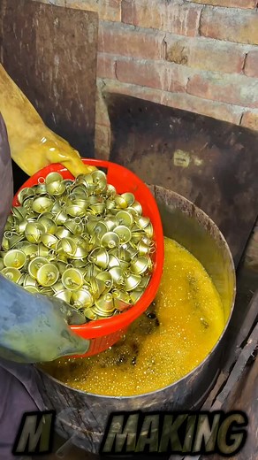 How Gold Bells Are Made at Factory