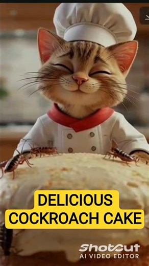 Episode 1: Cockroach Cake – The Most Shocking Meow Town Dessert Ever!🪳👀🔥