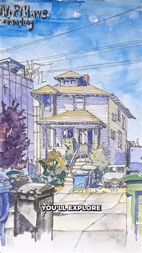 Sketching Workshop at BARN #urbansketching #sketching #handwork2026 #bainbridgeisland