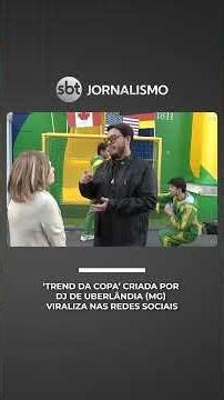 ‘World Cup Trend’ created by DJ from Uberlândia (MG) goes viral on social media | #SBTBrasil