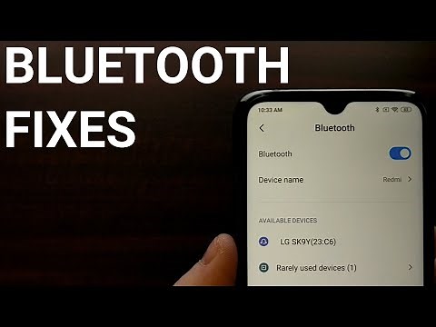 How to Fix Redmi Note 8, 8T, 8 Pro Bluetooth Pairing Connection Issues?