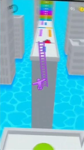 Ladder breaks 💔 Run Game | Speed & Agility Challenge! 🪜🏃‍♂️#shorts #games