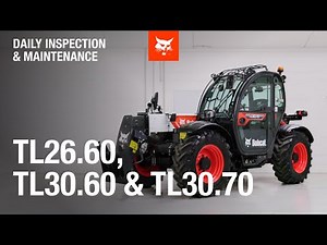 Daily inspection and maintenance TL26.60, TL30.60 and TL30.70